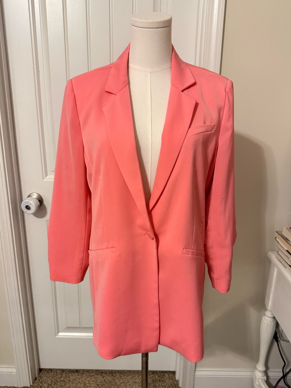 Z Supply Peach Cinema Blazer